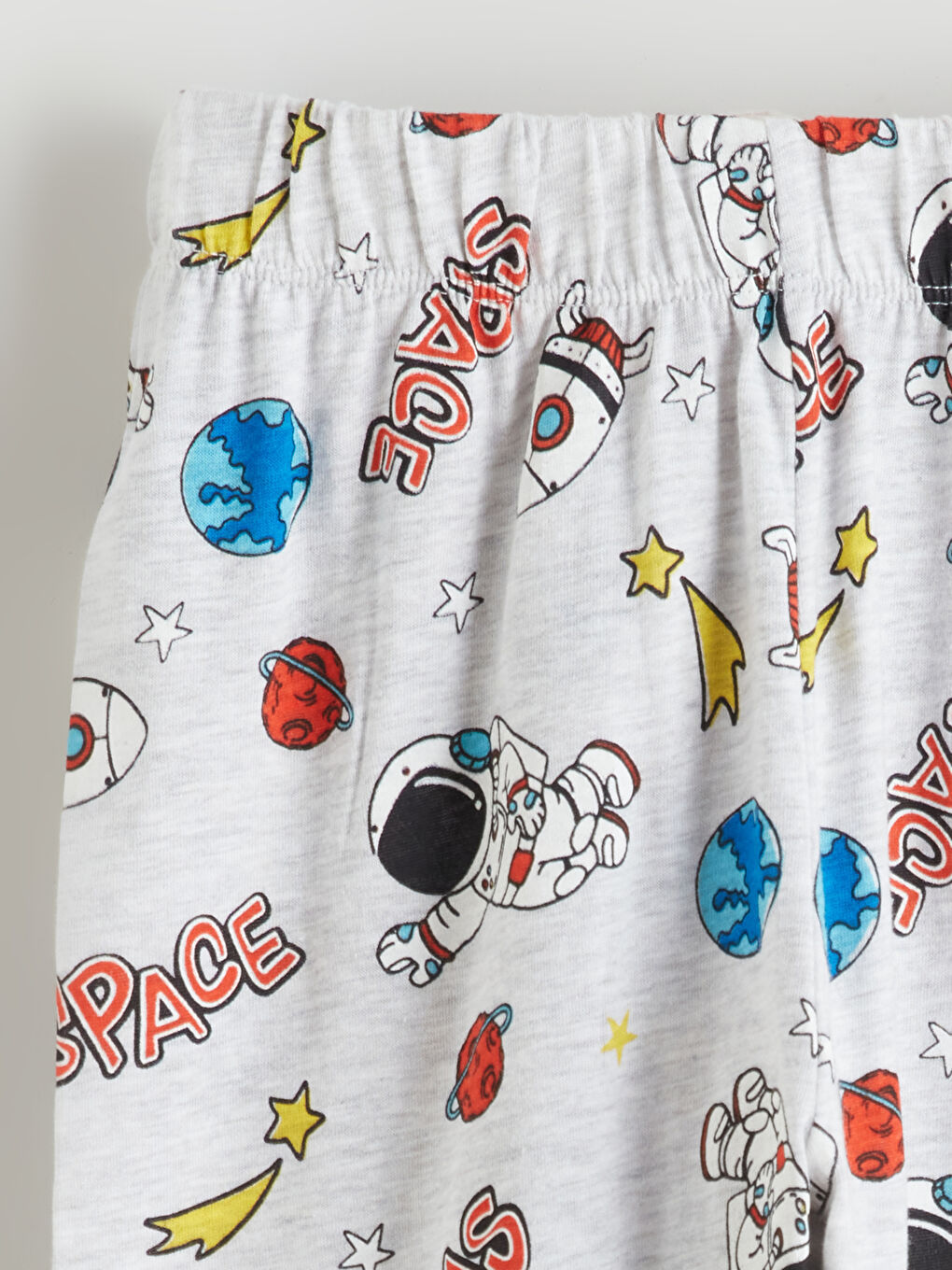 Crew Neck Boys' Pyjama Set-5