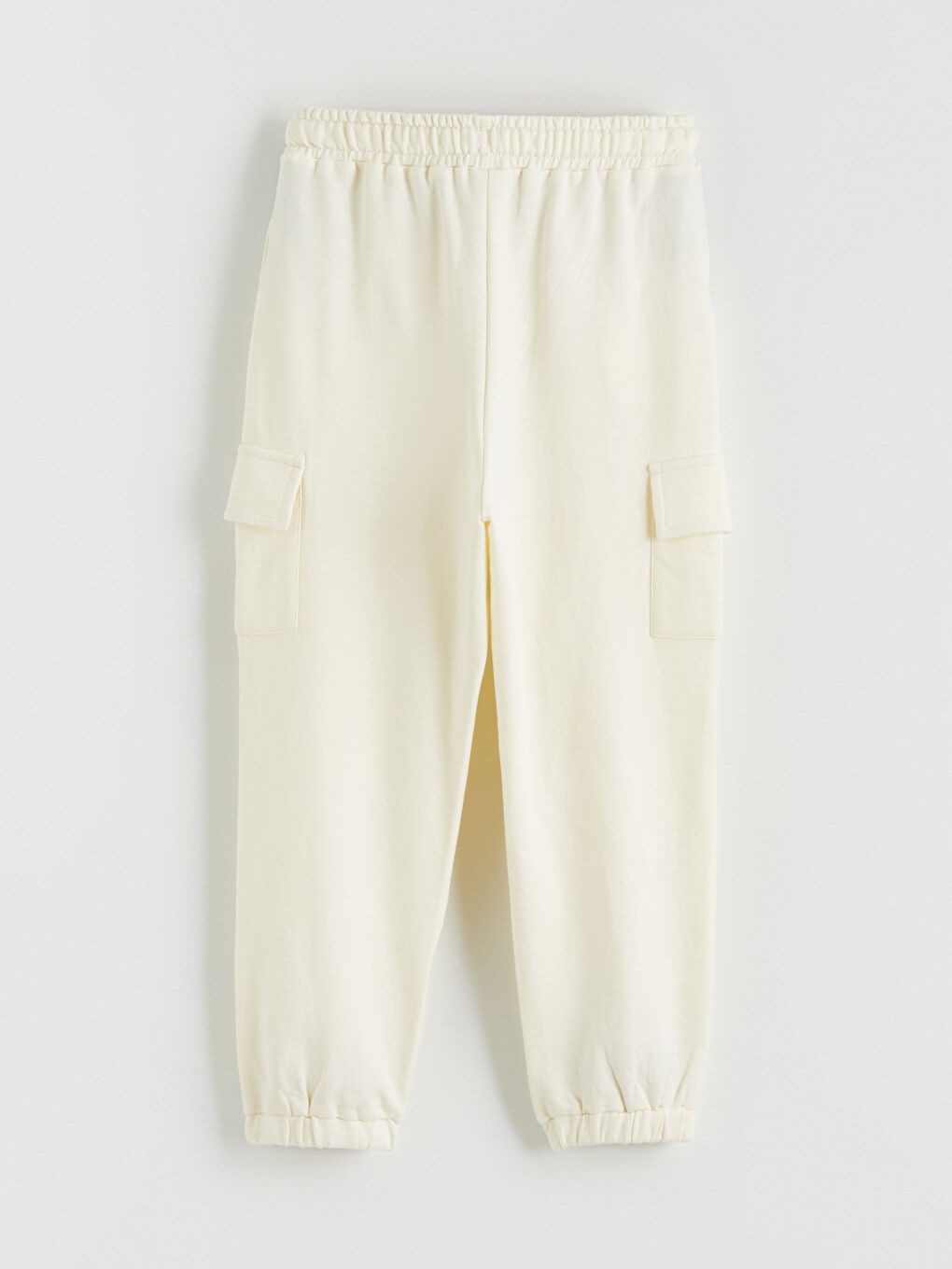 Bej Erkek Çocuk Kargo Jogger Eşofman Altı-2