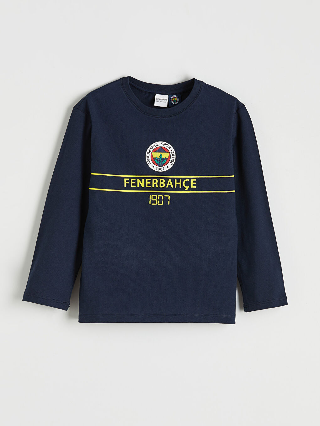 Lacivert Fenerbahçe Baskılı Erkek Çocuk Pijama Takım-1