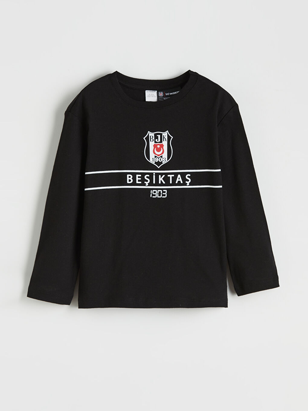 Siyah Beşiktaş Baskılı Erkek Çocuk Pijama Takım-1