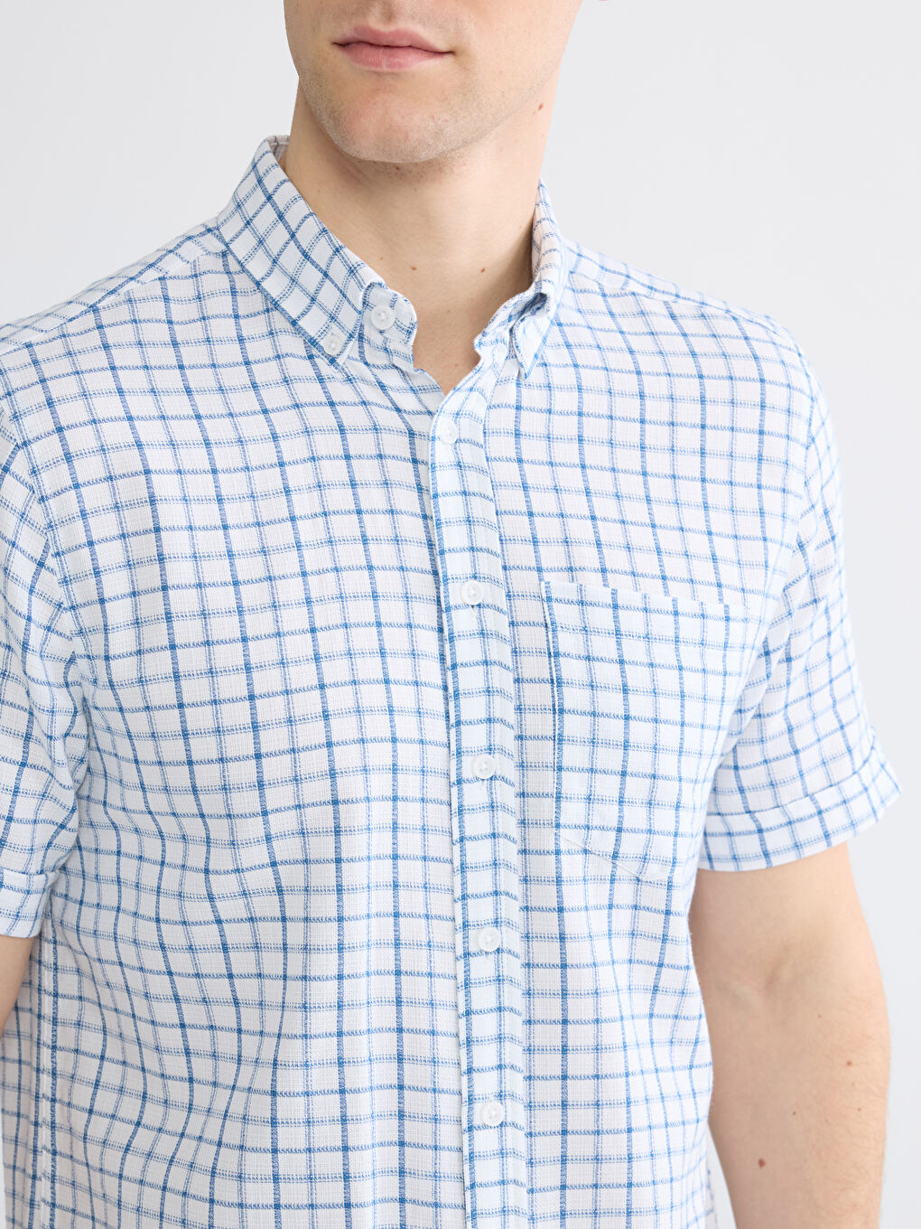 قميص أبيض رجل-2