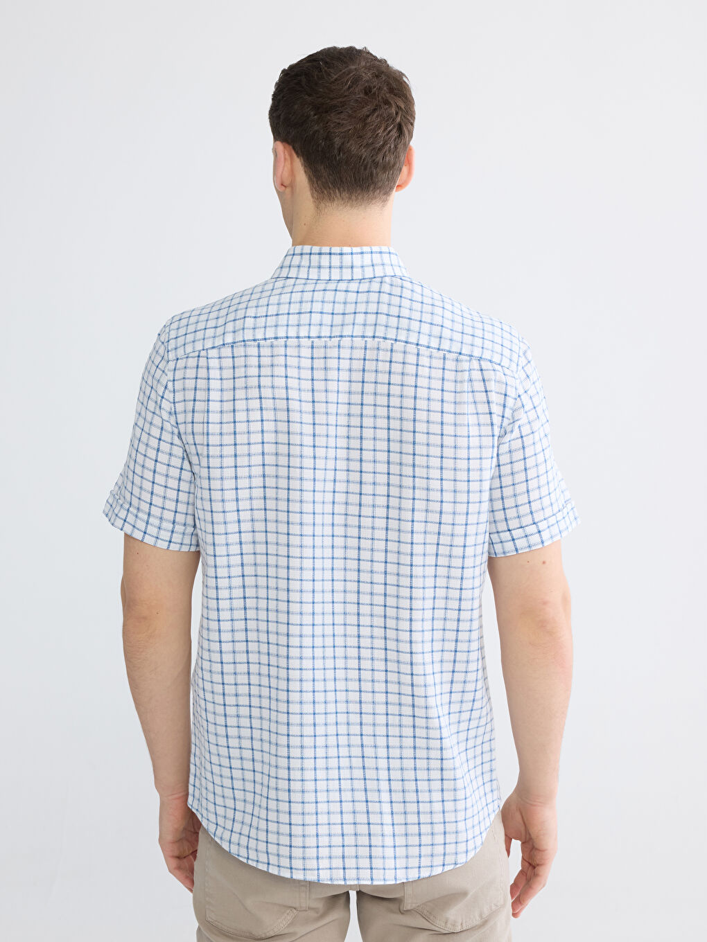 قميص أبيض رجل-3