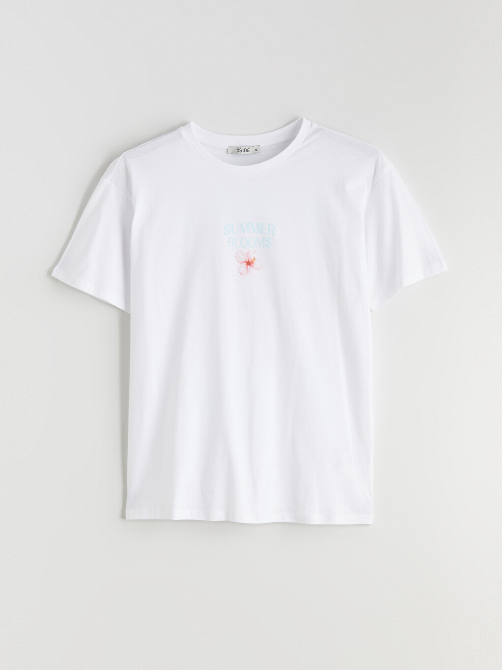 Crew Neck Floral Women's T-Shirt-4