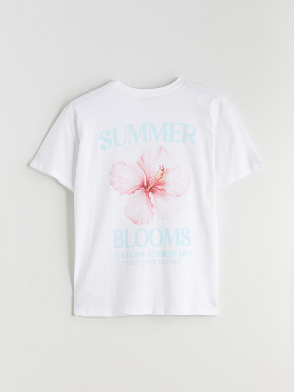 Crew Neck Floral Women's T-Shirt-5