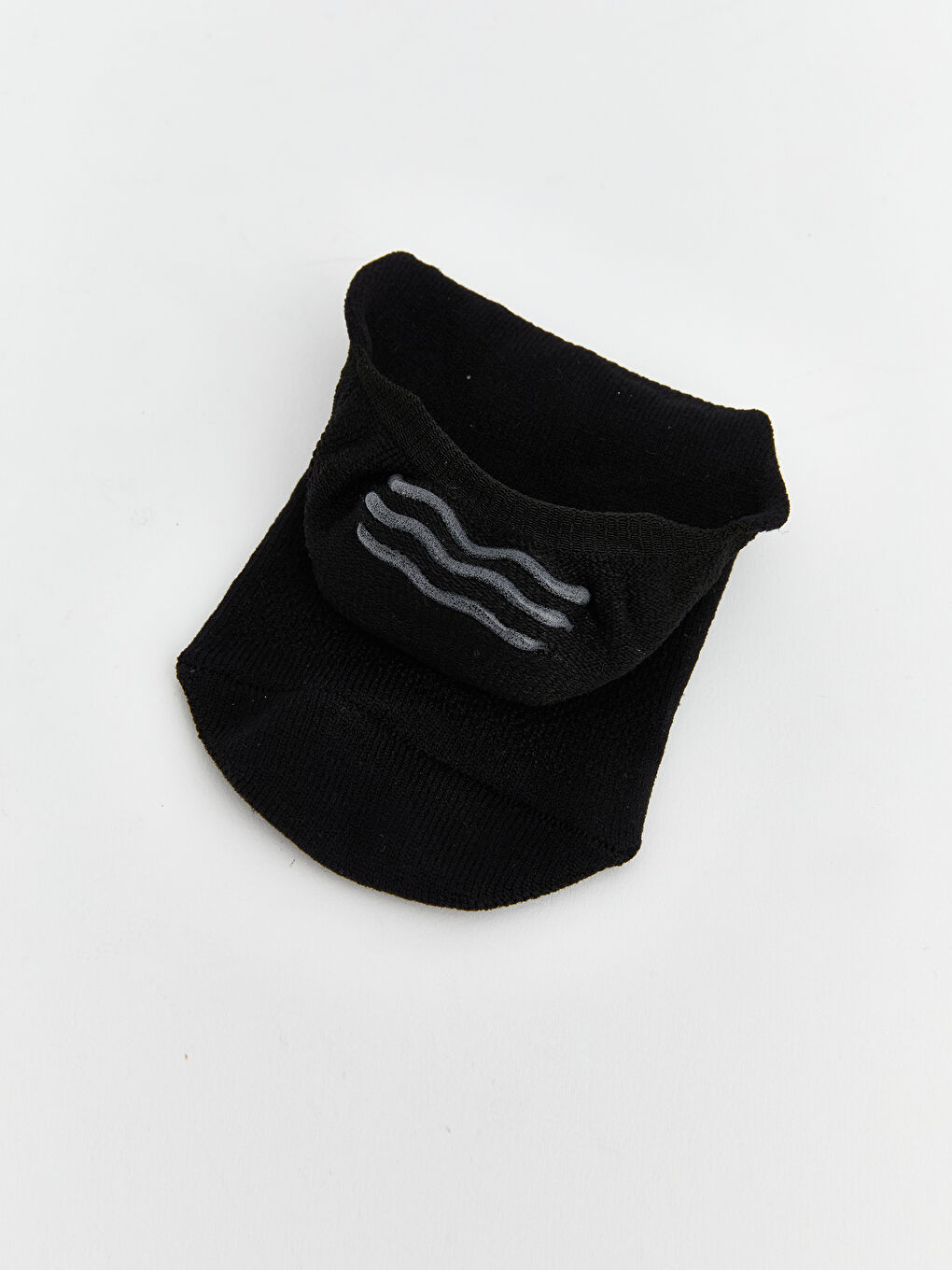 Beyaz Kaydırmaz Topuk Kadın Babet Çorap 3'lü-1