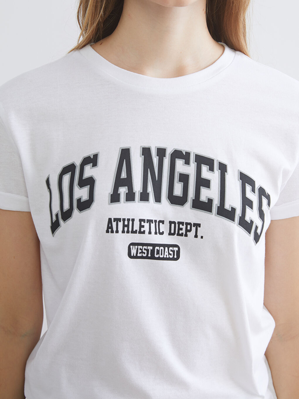 Әйелдер ақ Футболка-2