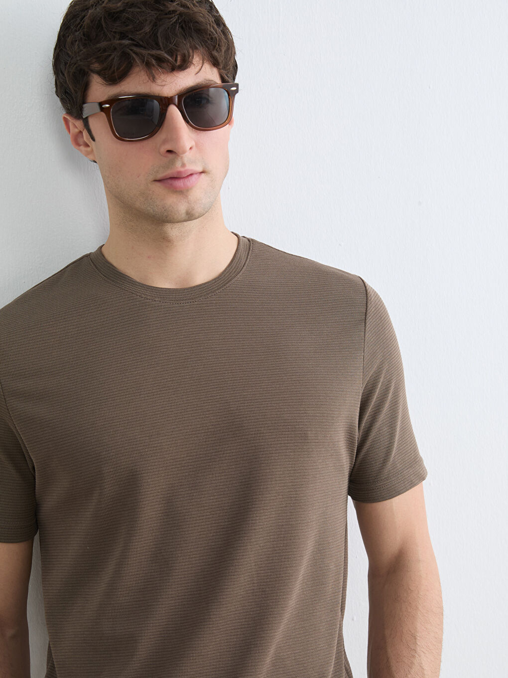 Crew Neck Jersey Men's T-Shirt