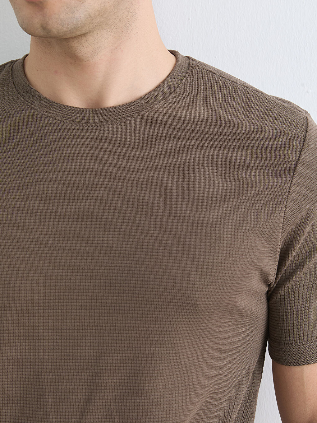 Crew Neck Jersey Men's T-Shirt-2