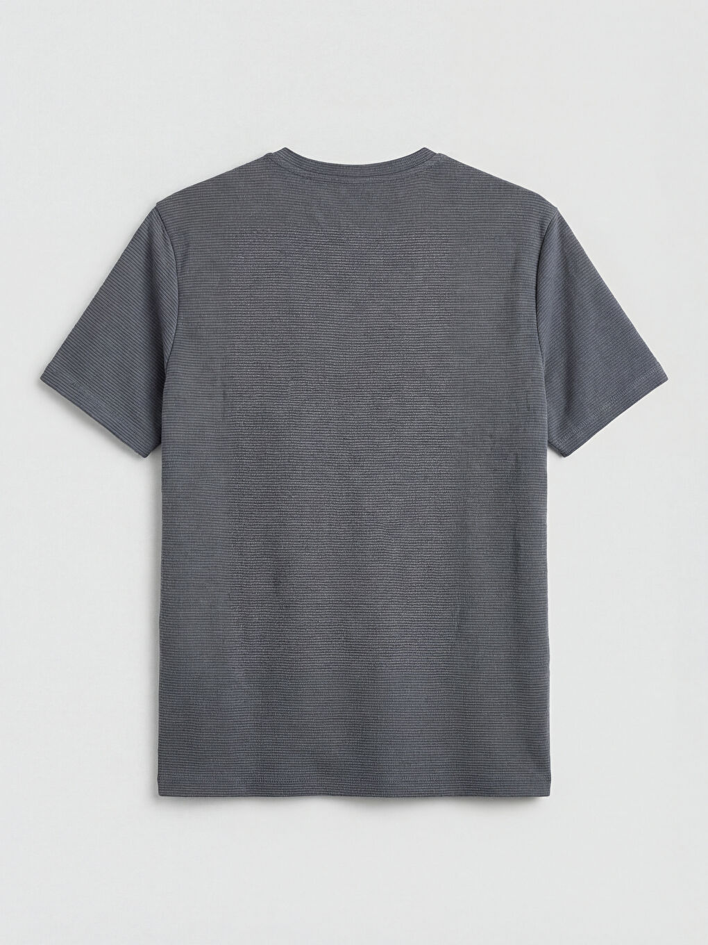 İndigo Bisiklet Yaka Erkek Tişört-1