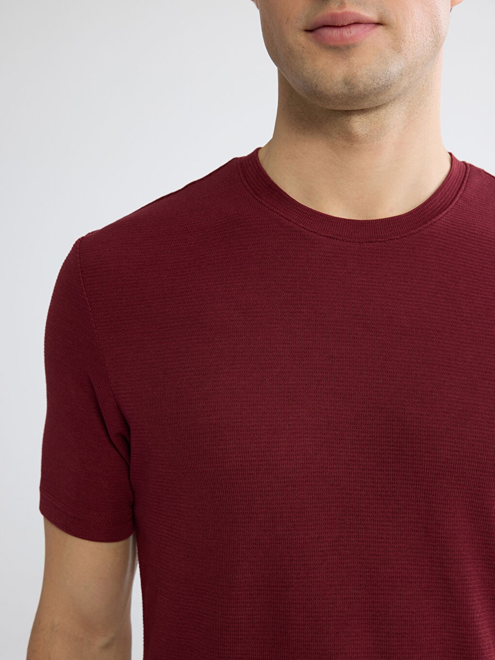 Crew Neck Jersey Men's T-Shirt-2