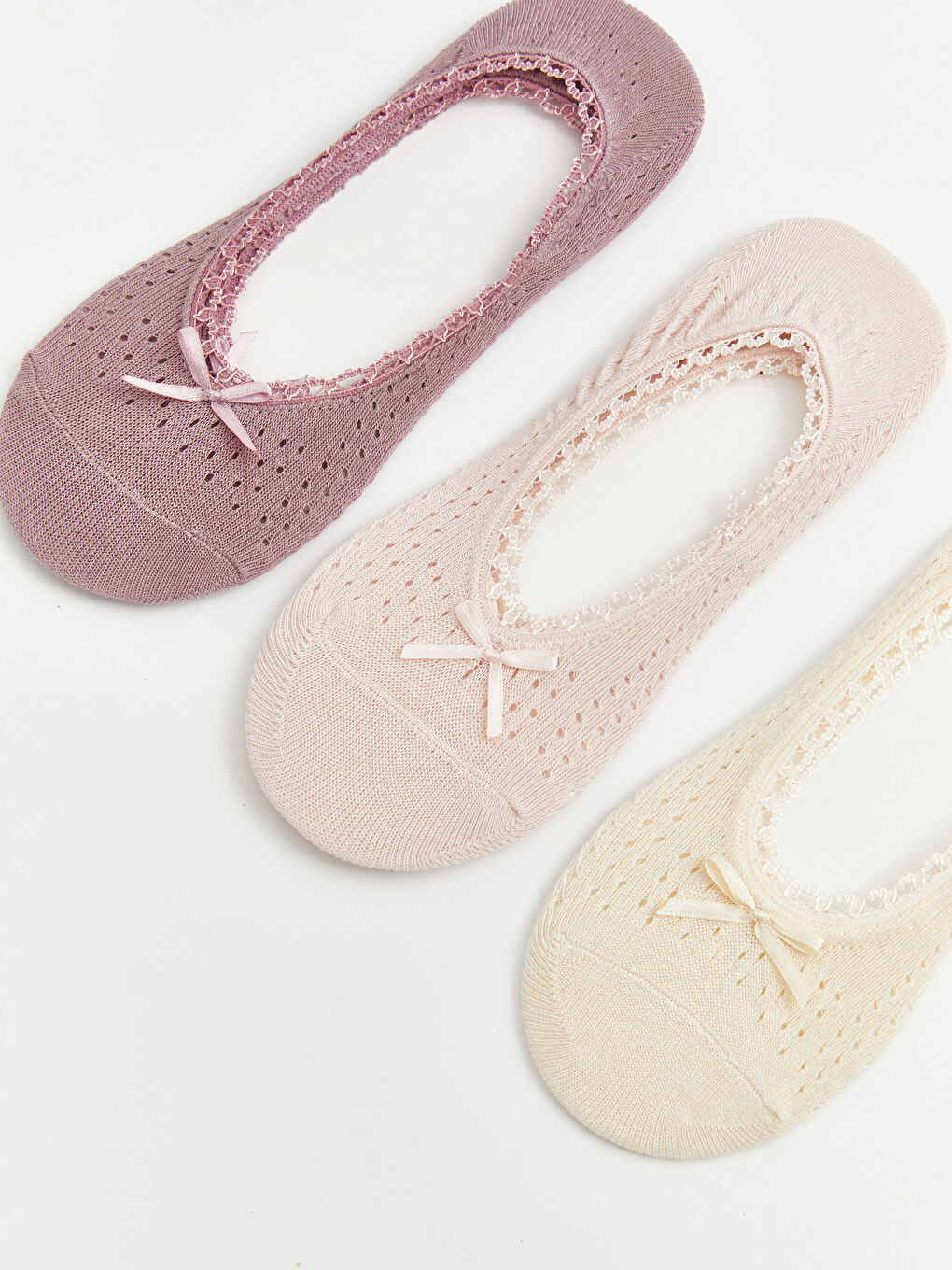 Жена Светло-Виолетово Чорапи до глезена-1