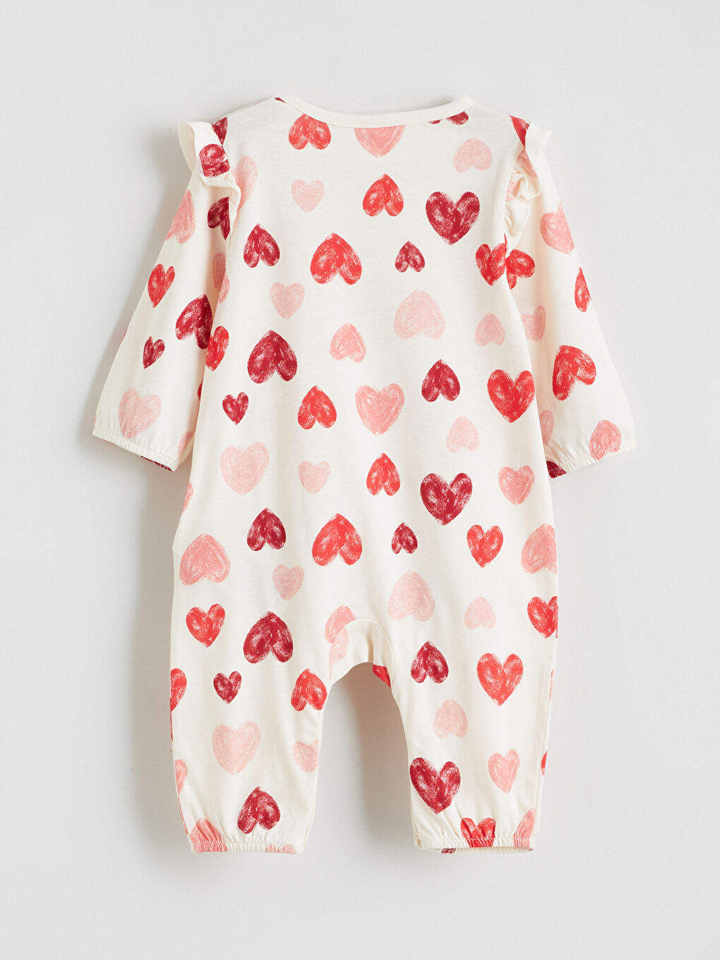 Baby Girl ECRU Jumpsuit-2