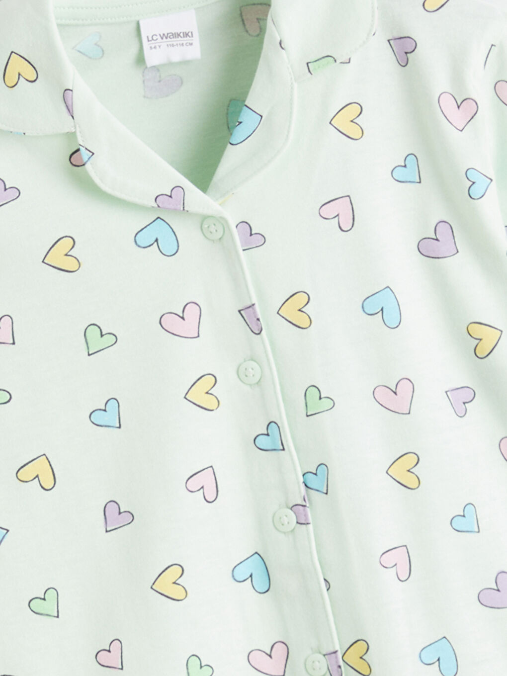 Girl GREEN Pyjama Set-2