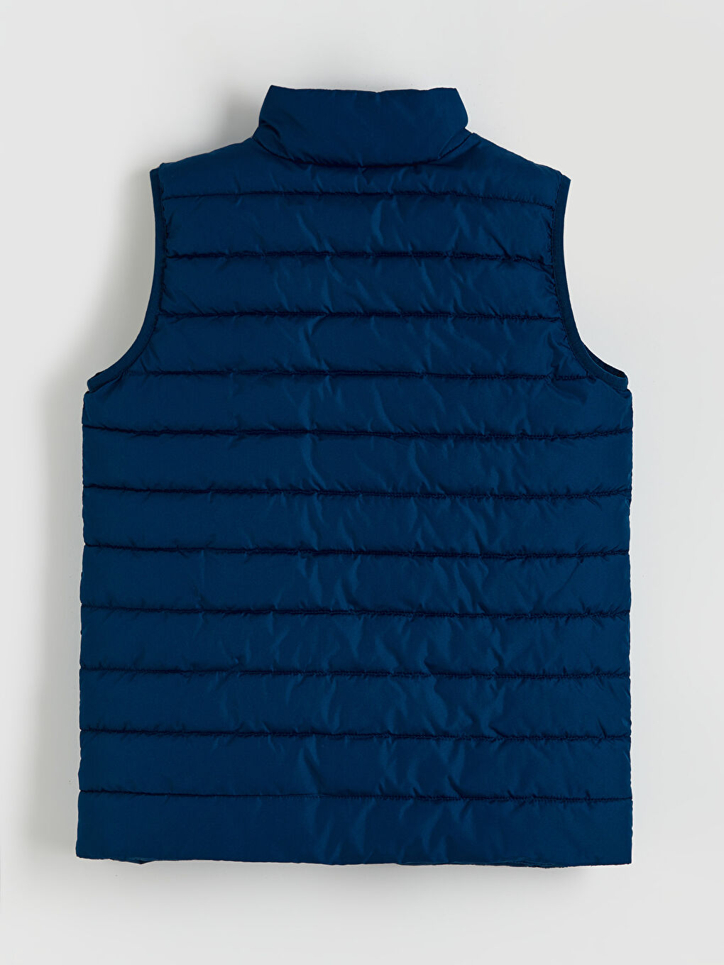 Mock Neck Boy Puffer Gilet-1
