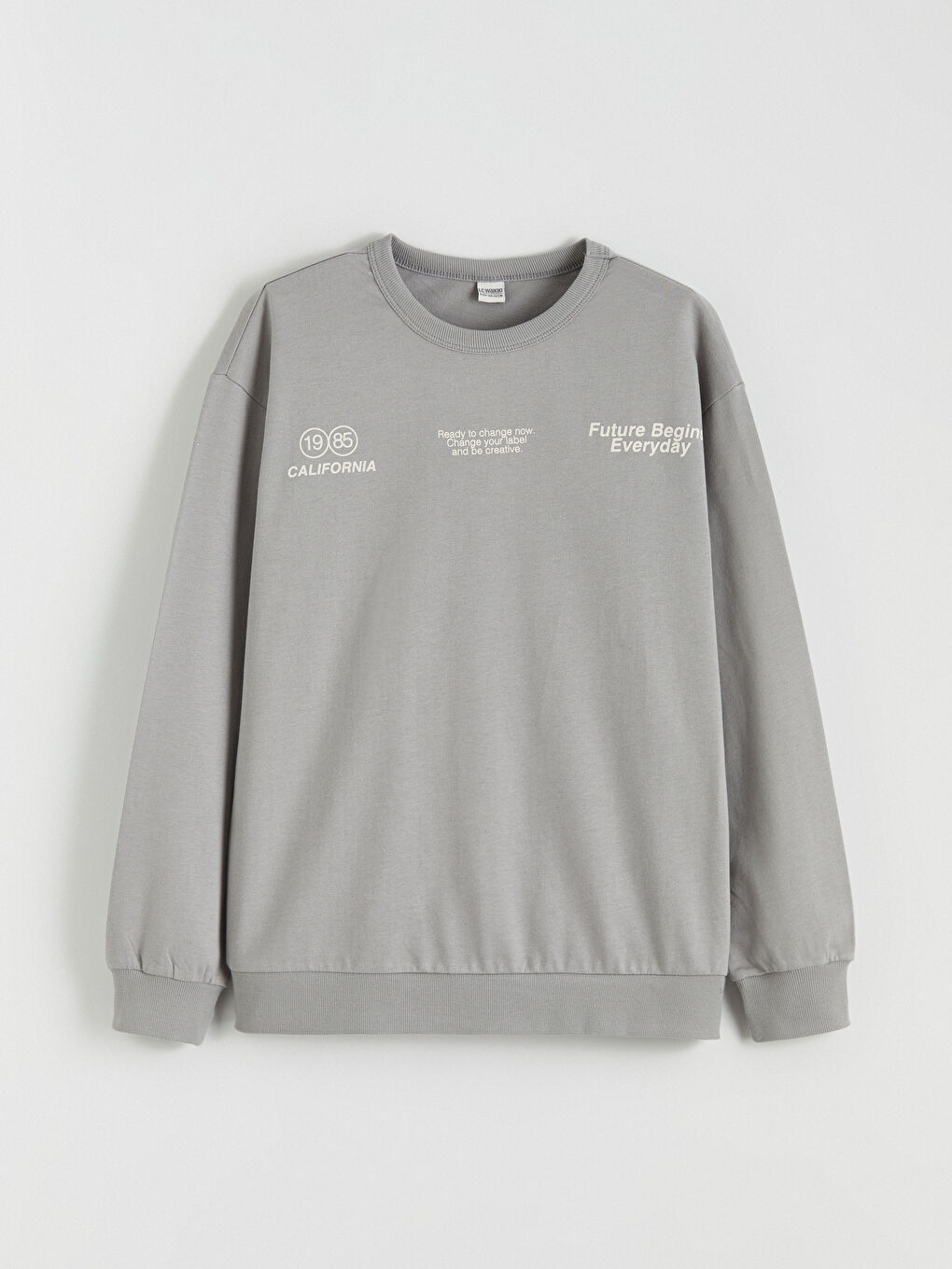 طقم رياضي ياقة دائرية للأولاد-1