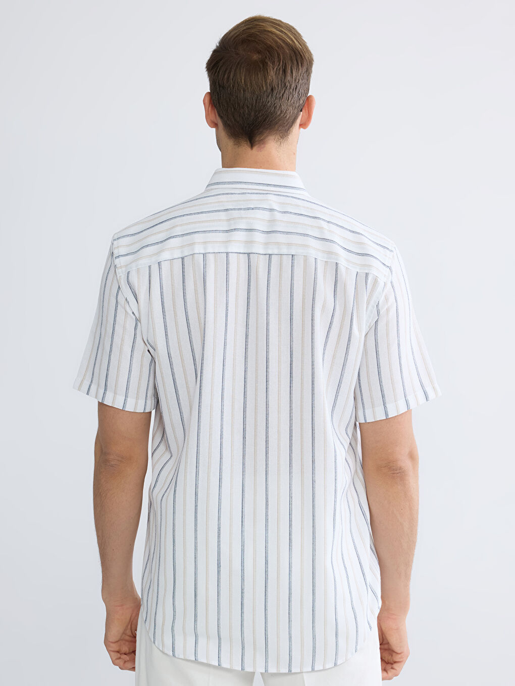 Men's Striped Shirt in a Regular Fit-3