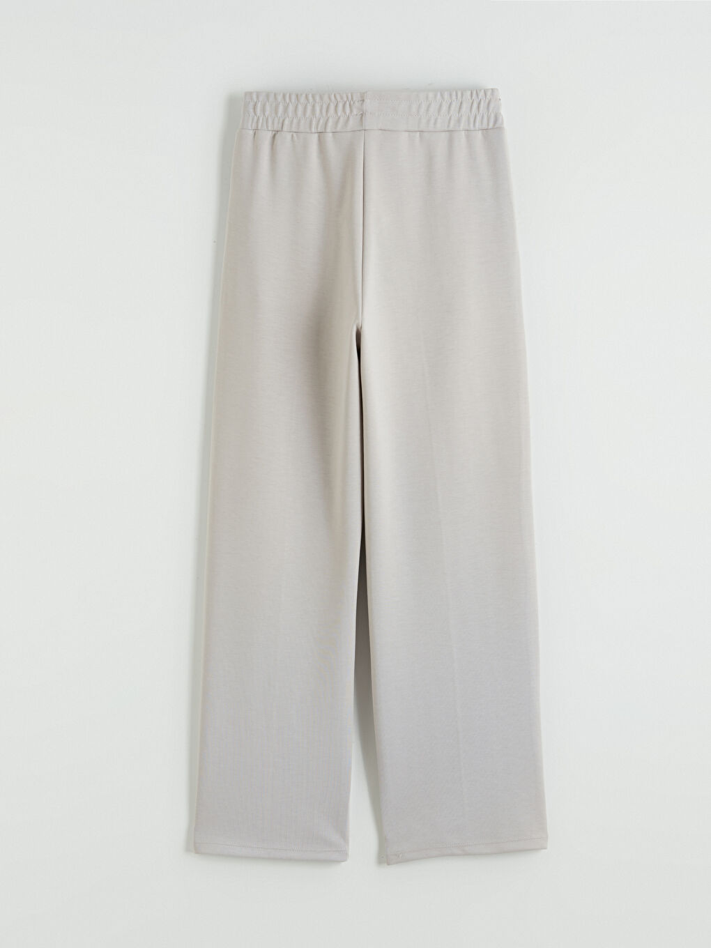 Gri Beli Lastikli Soft Touch Kadın Eşofman Altı	-5