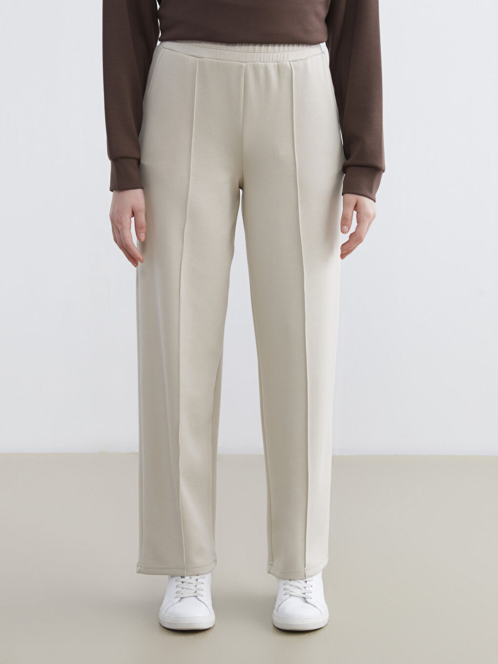 Soft Touch Women's Joggers with Elastic Waistband-1