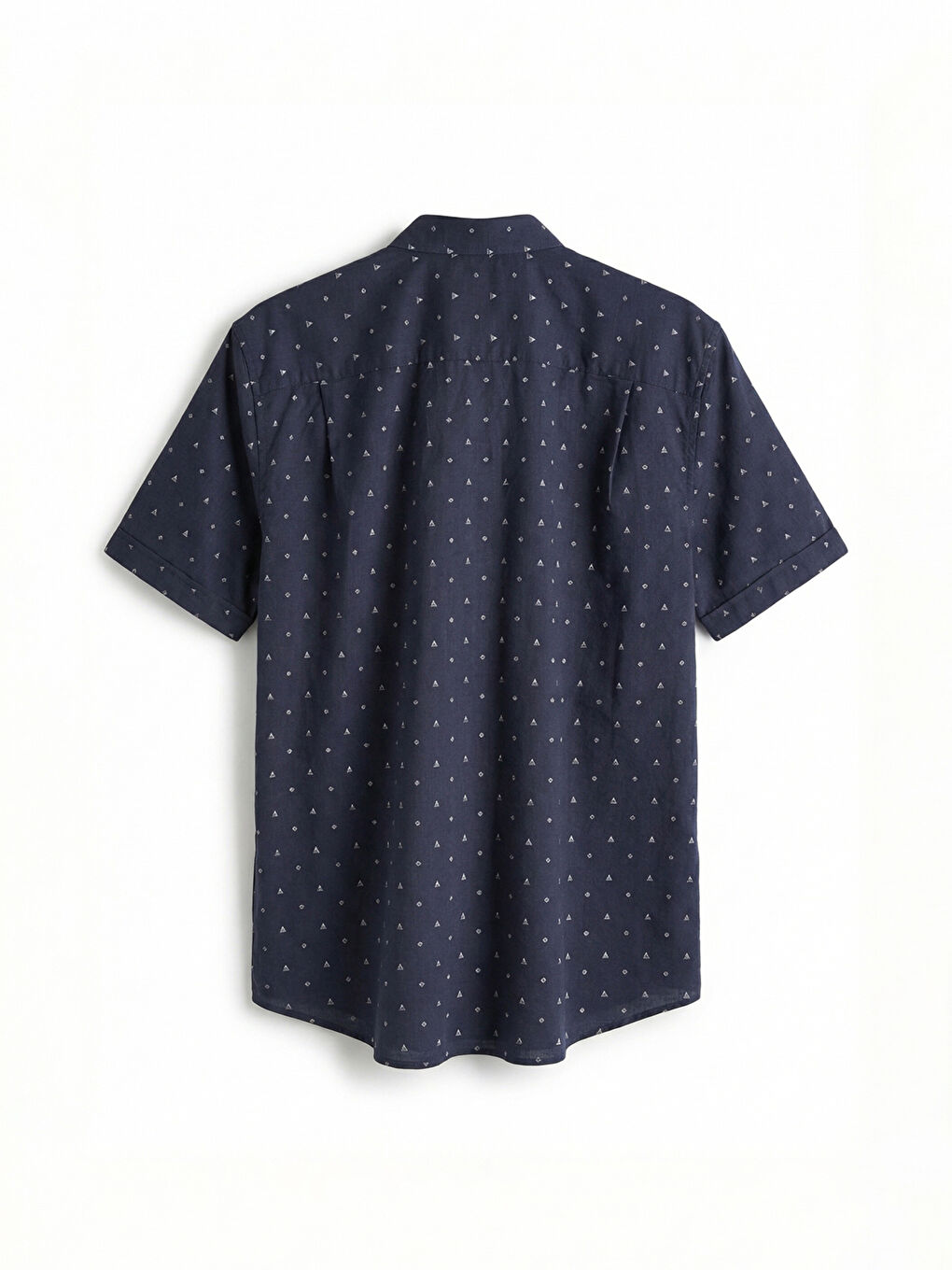 Patterned Regular Fit Men's Poplin Shirt-5