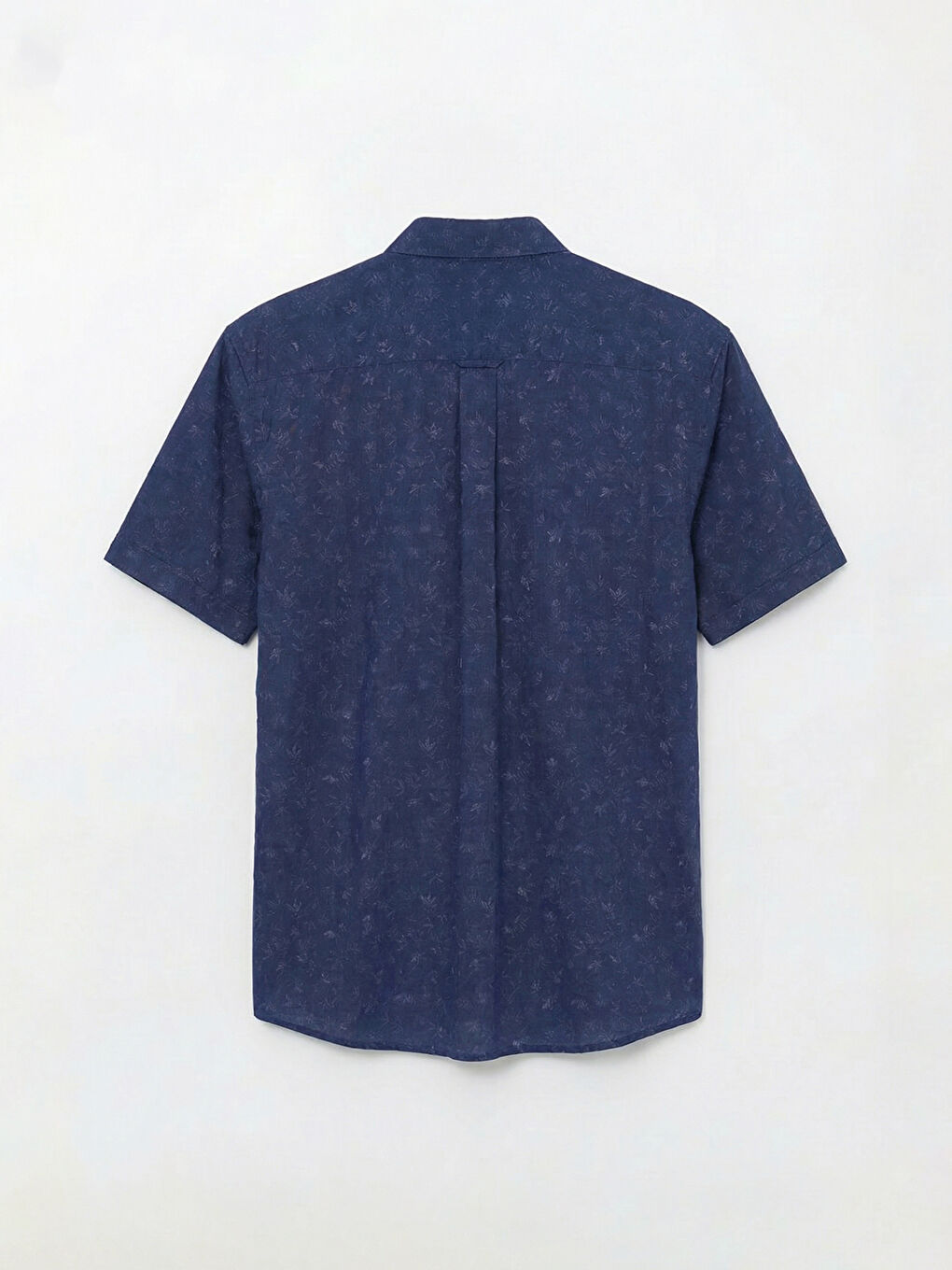 Чоловіча сорочка з попліну стандартного крою з візерунком-5