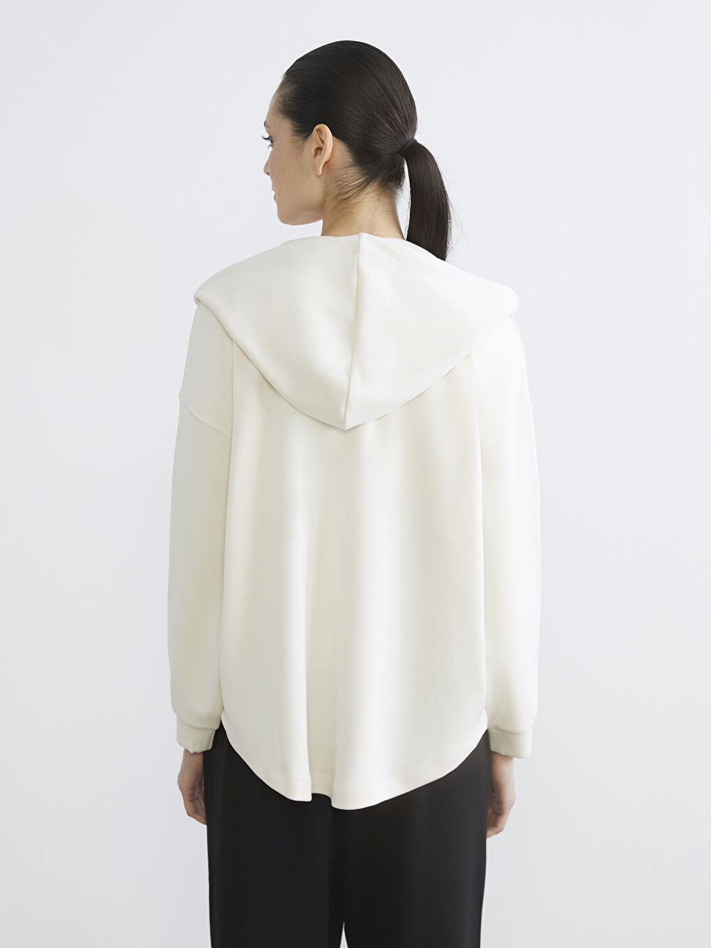 Oversized Women's Zip-Up Hoodie-3