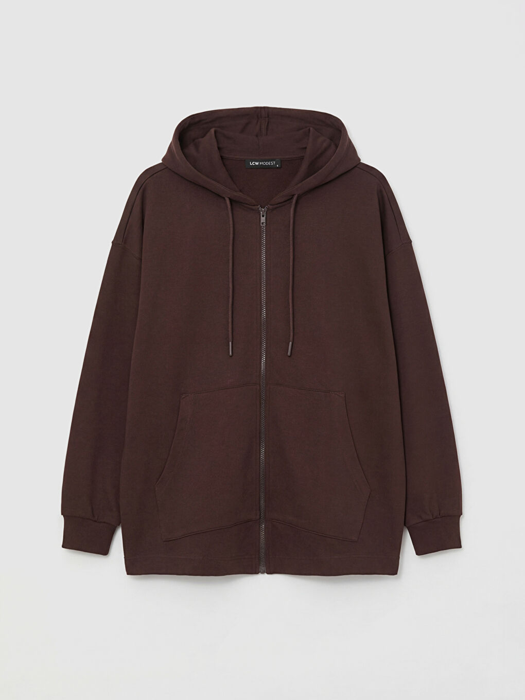 Oversized Women's Zip-Up Hoodie-4