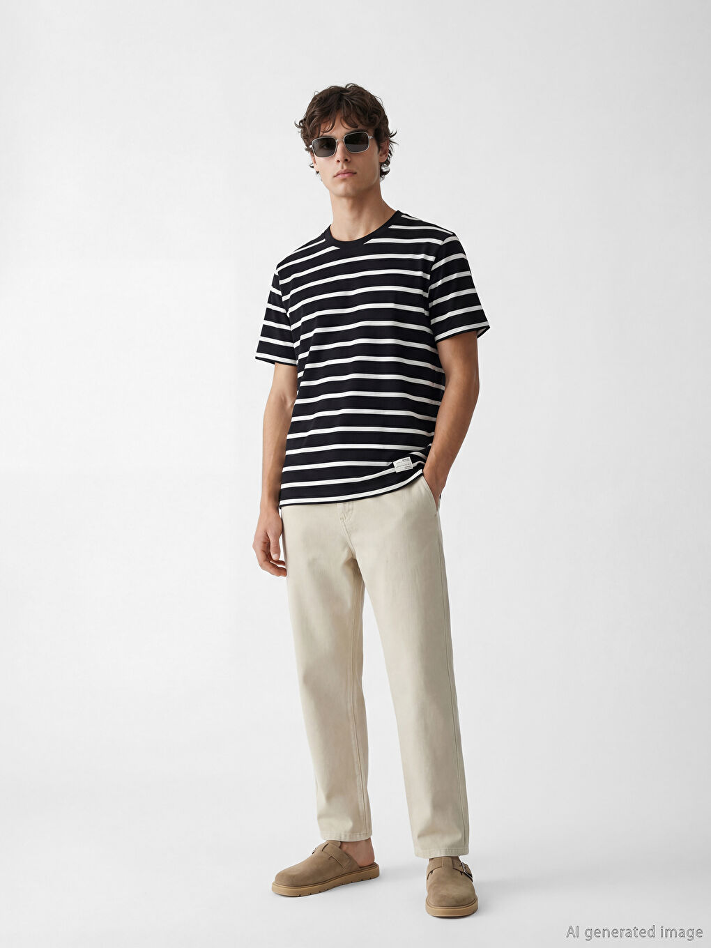 CRNA majica Muškarac-1