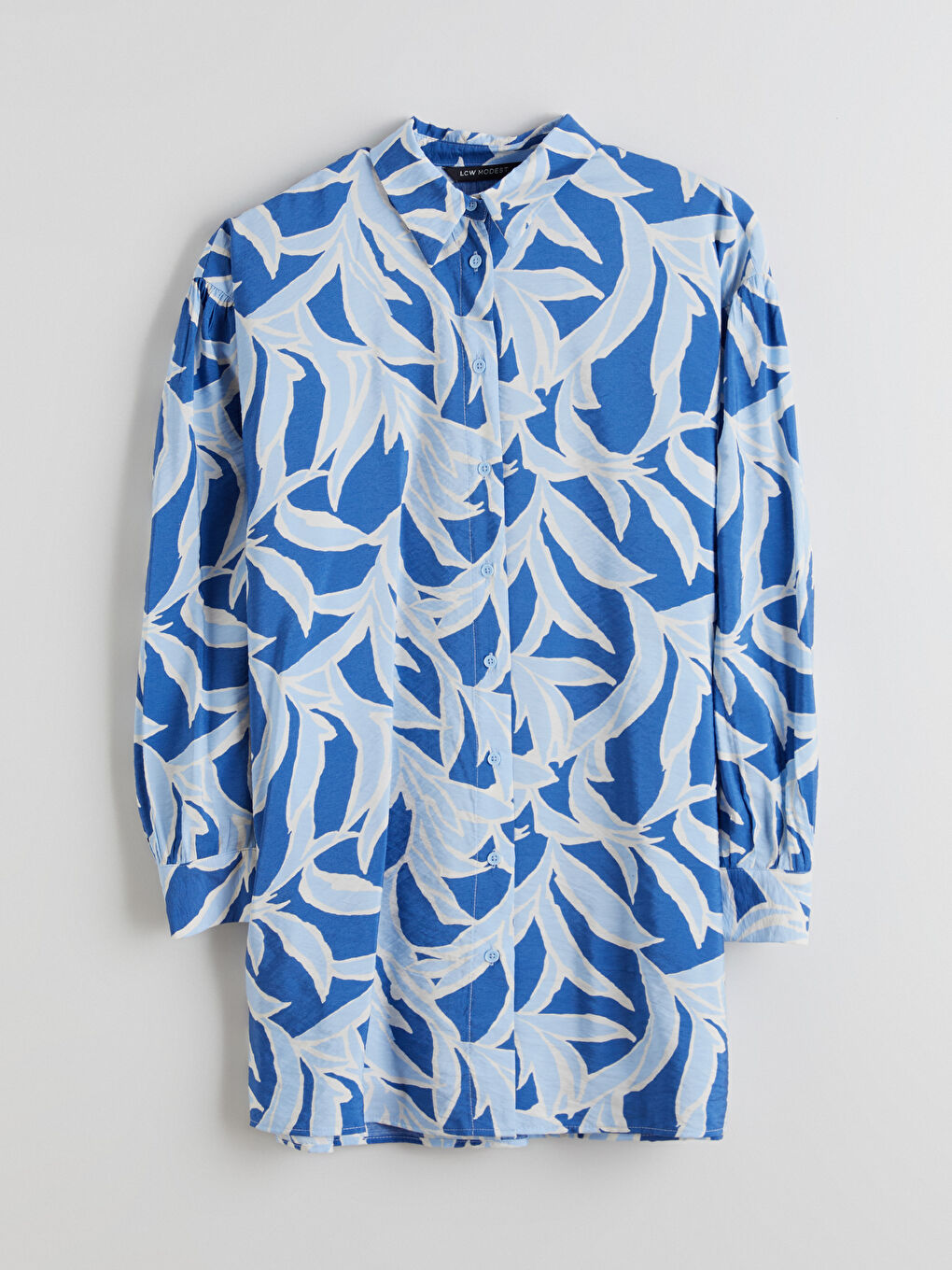 Patterned Women's Tunic Shirt-4