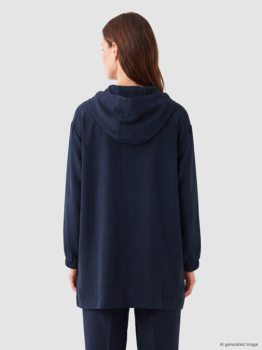 Hooded Oversize Women's Tunic-3