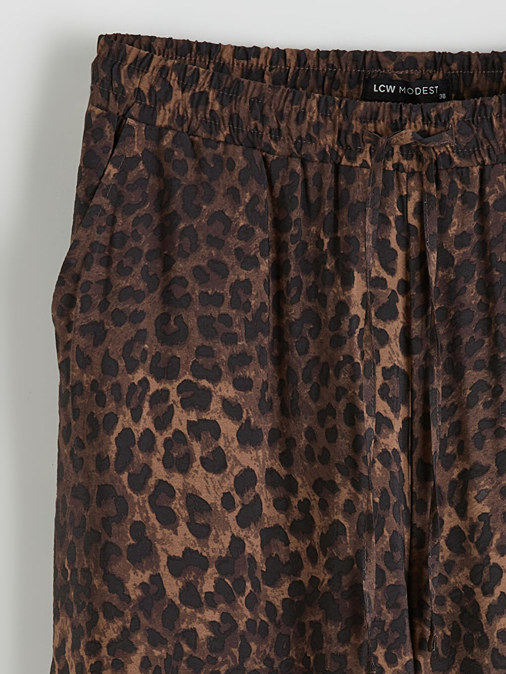 Woman BROWN Trousers-5