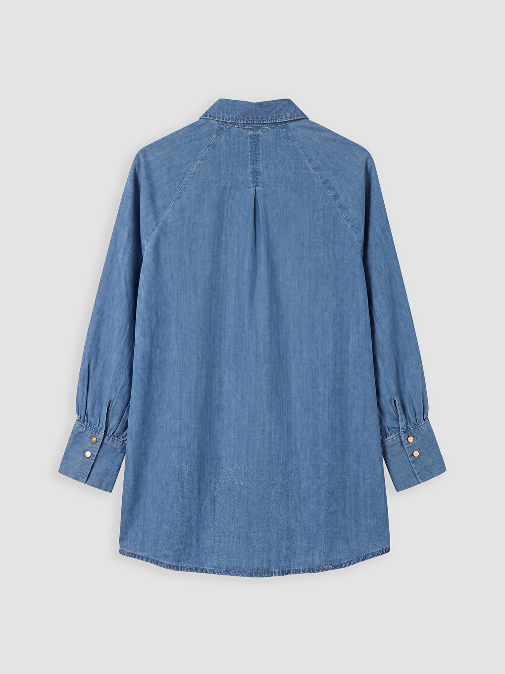 Woman Indigo Shirt Tunic-1