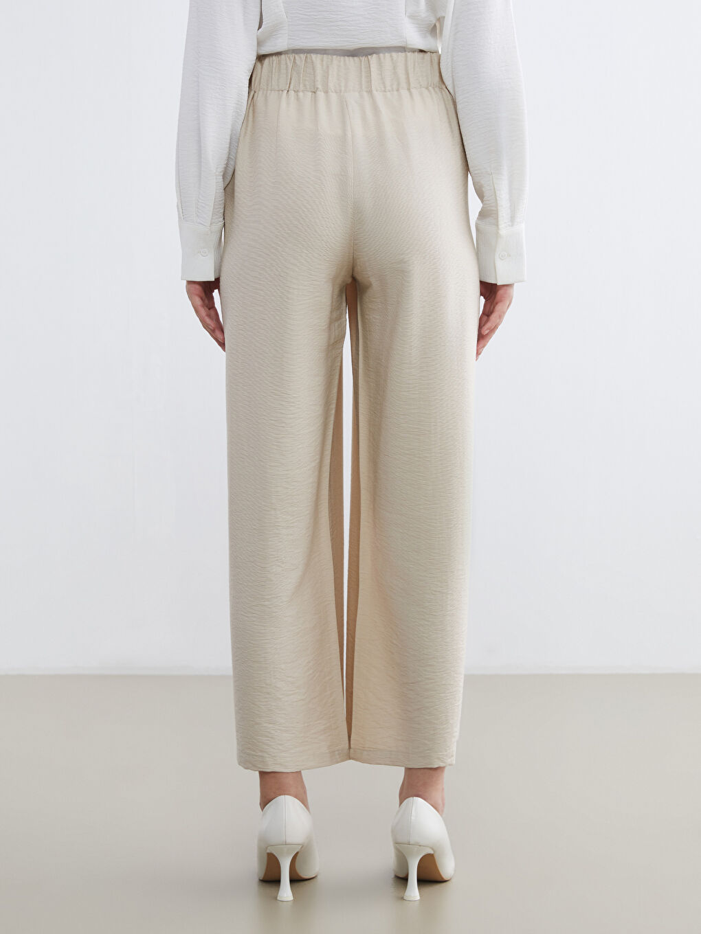 Woman GREY Trousers-3