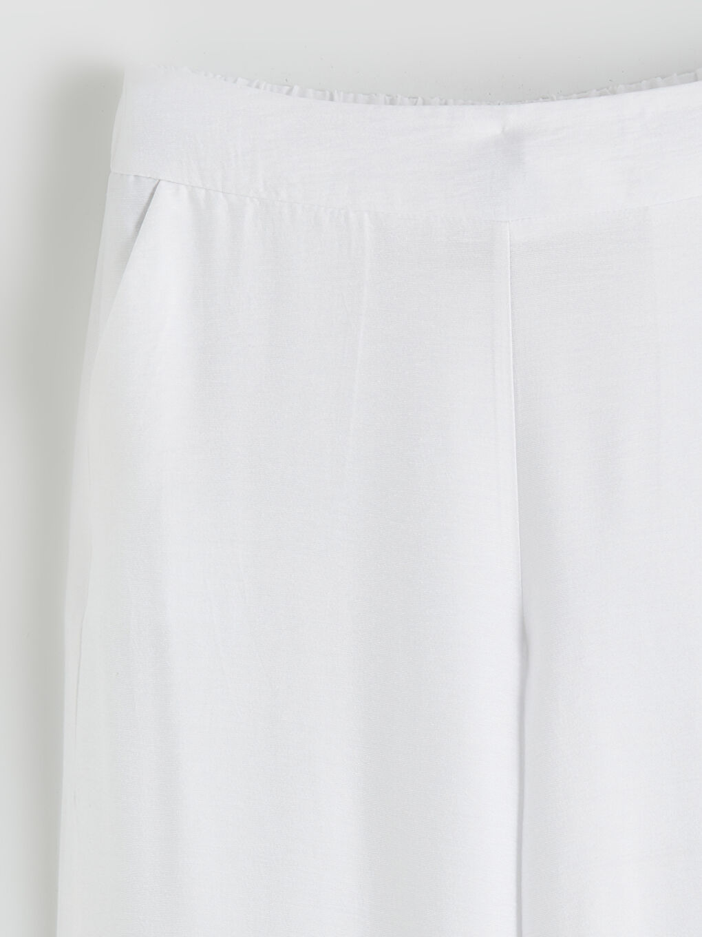 Woman WHITE Trousers-5