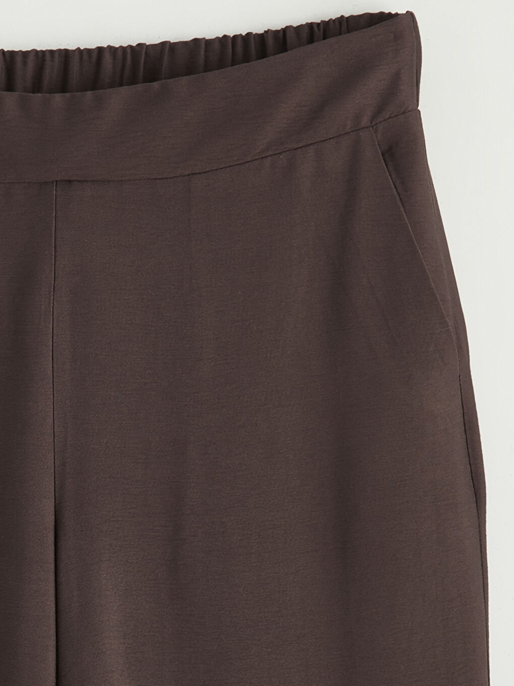 Woman BROWN Trousers-4