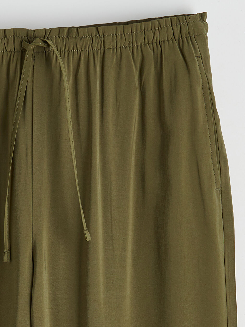 Elastic Waist Women's Trousers-5