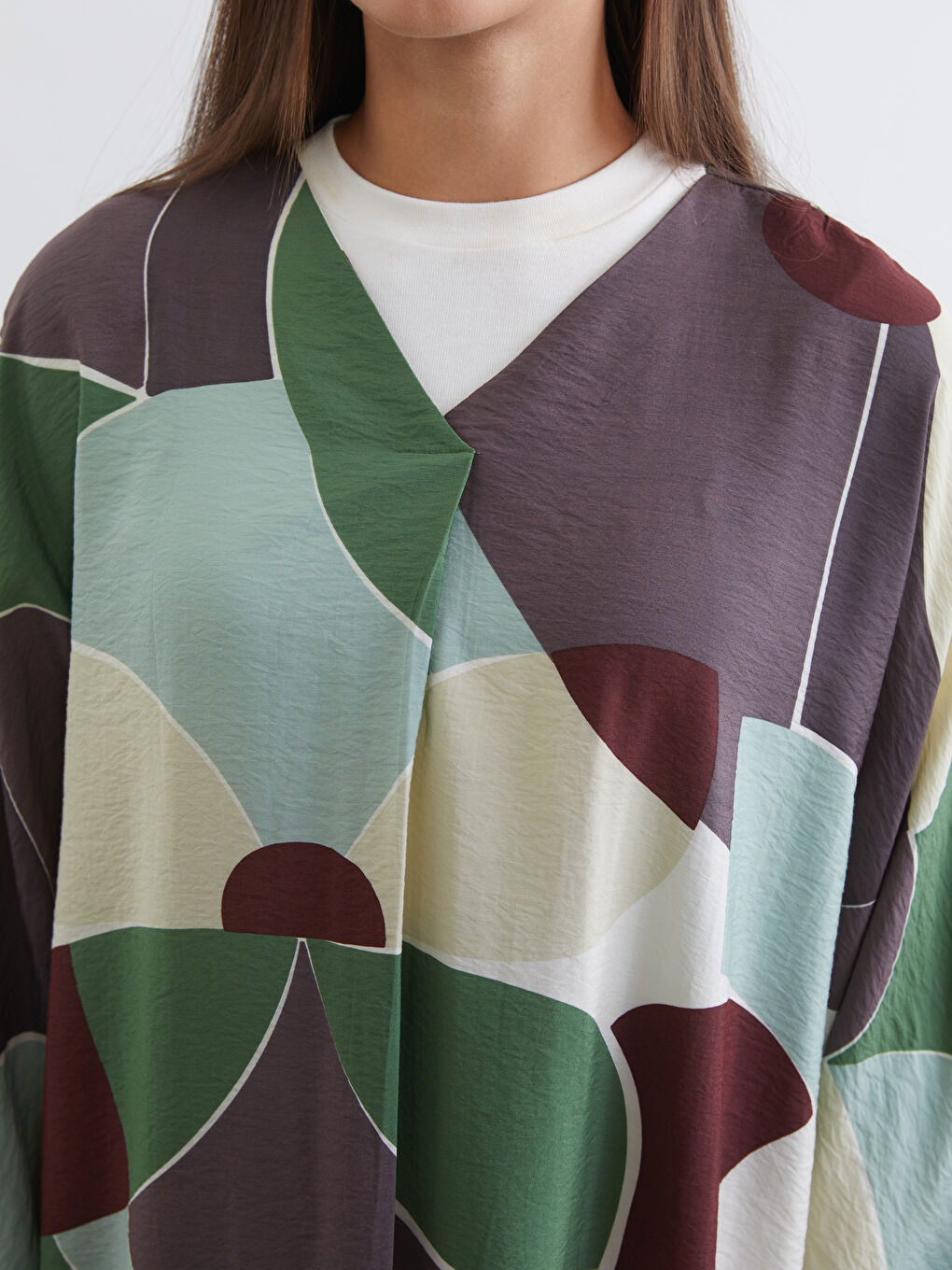 فستان اخضر نساء-2