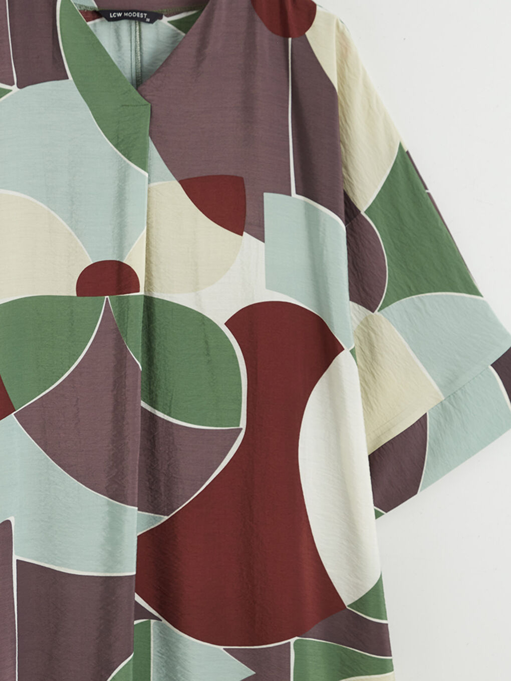 فستان اخضر نساء-5