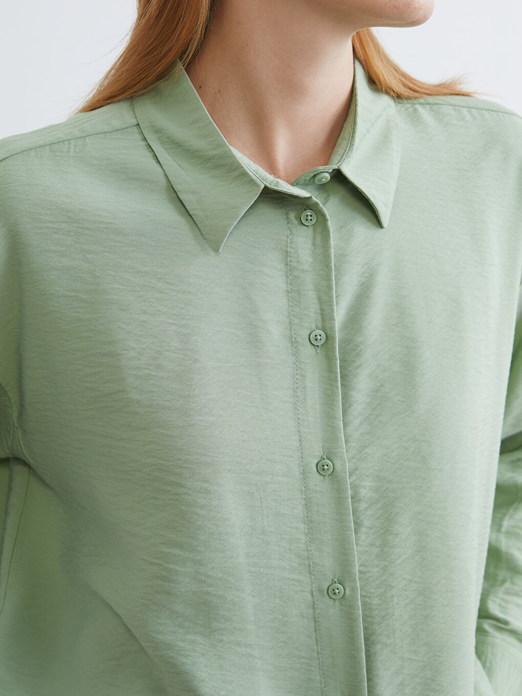 Әйелдерге арналған оверсайз саржа жейде туника-2