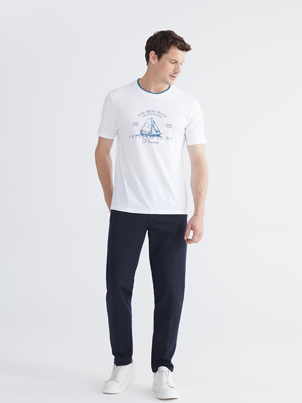 Muškarac BIJELA Majica kratkih rukava-1