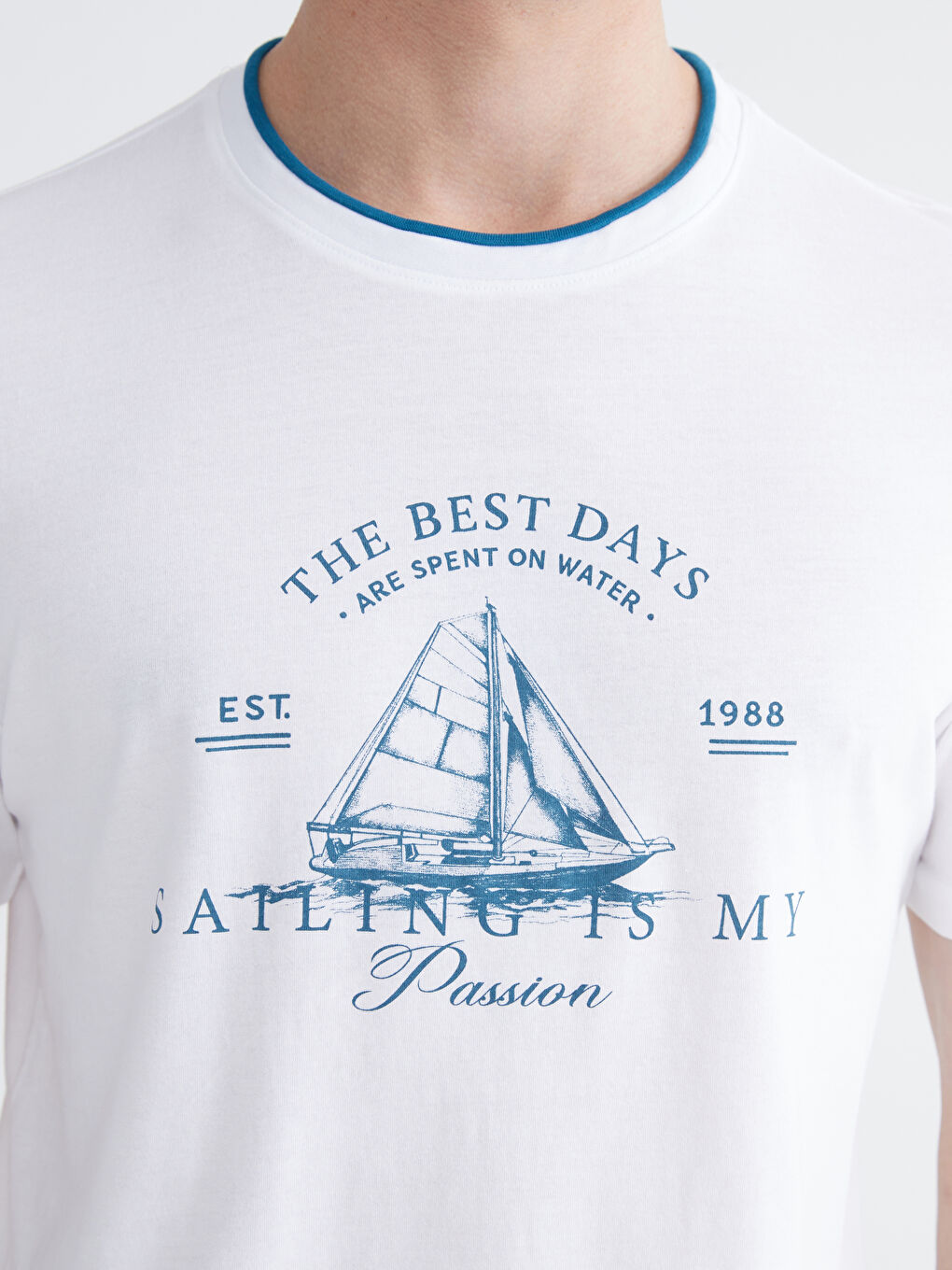 Muškarac BIJELA Majica kratkih rukava-2