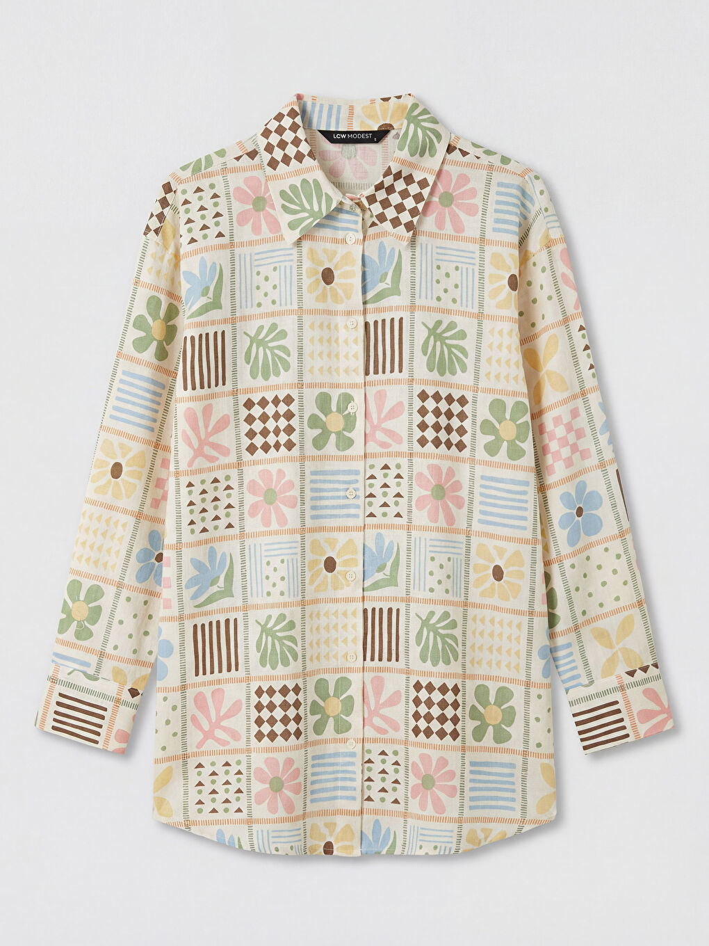 Tunique en chemise Mixte Femme-4