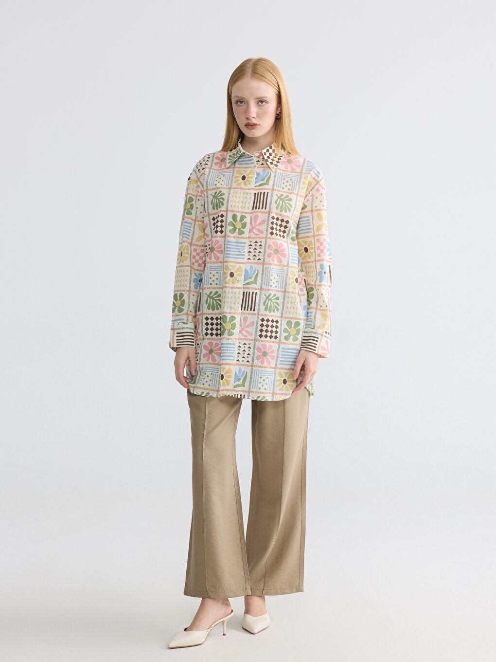 Tunique en chemise Mixte Femme-1