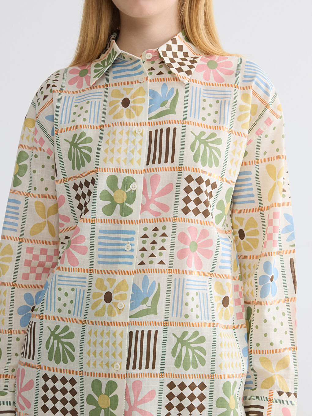 Tunique en chemise Mixte Femme-2