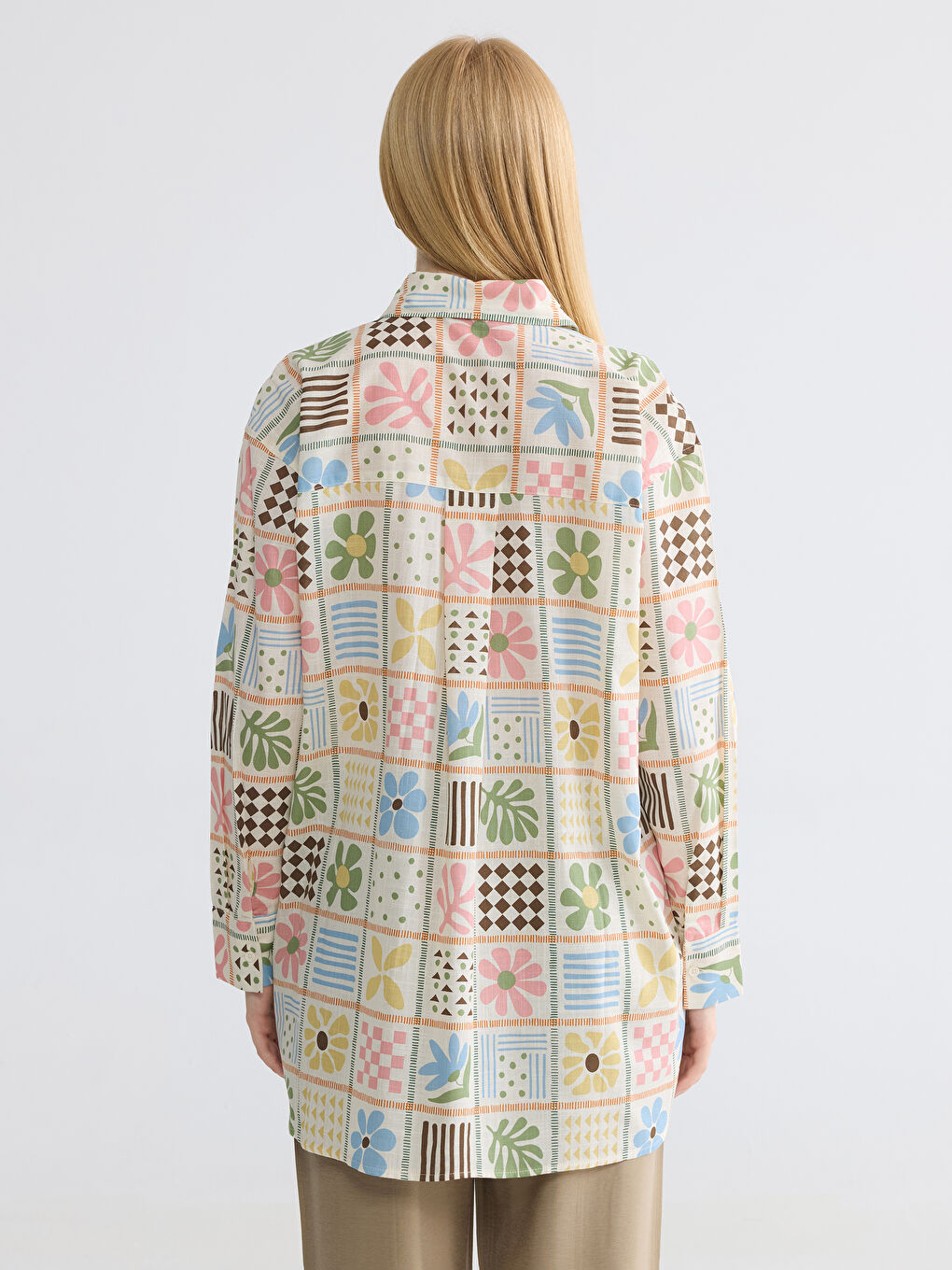 Tunique en chemise Mixte Femme-3