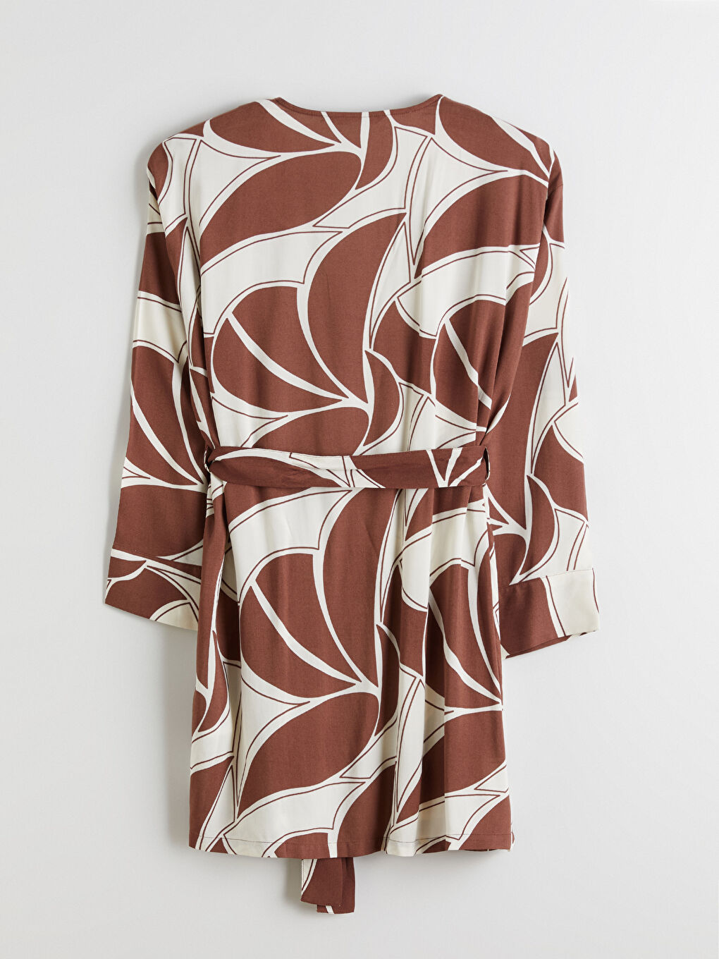 Woman BROWN Kimono-5