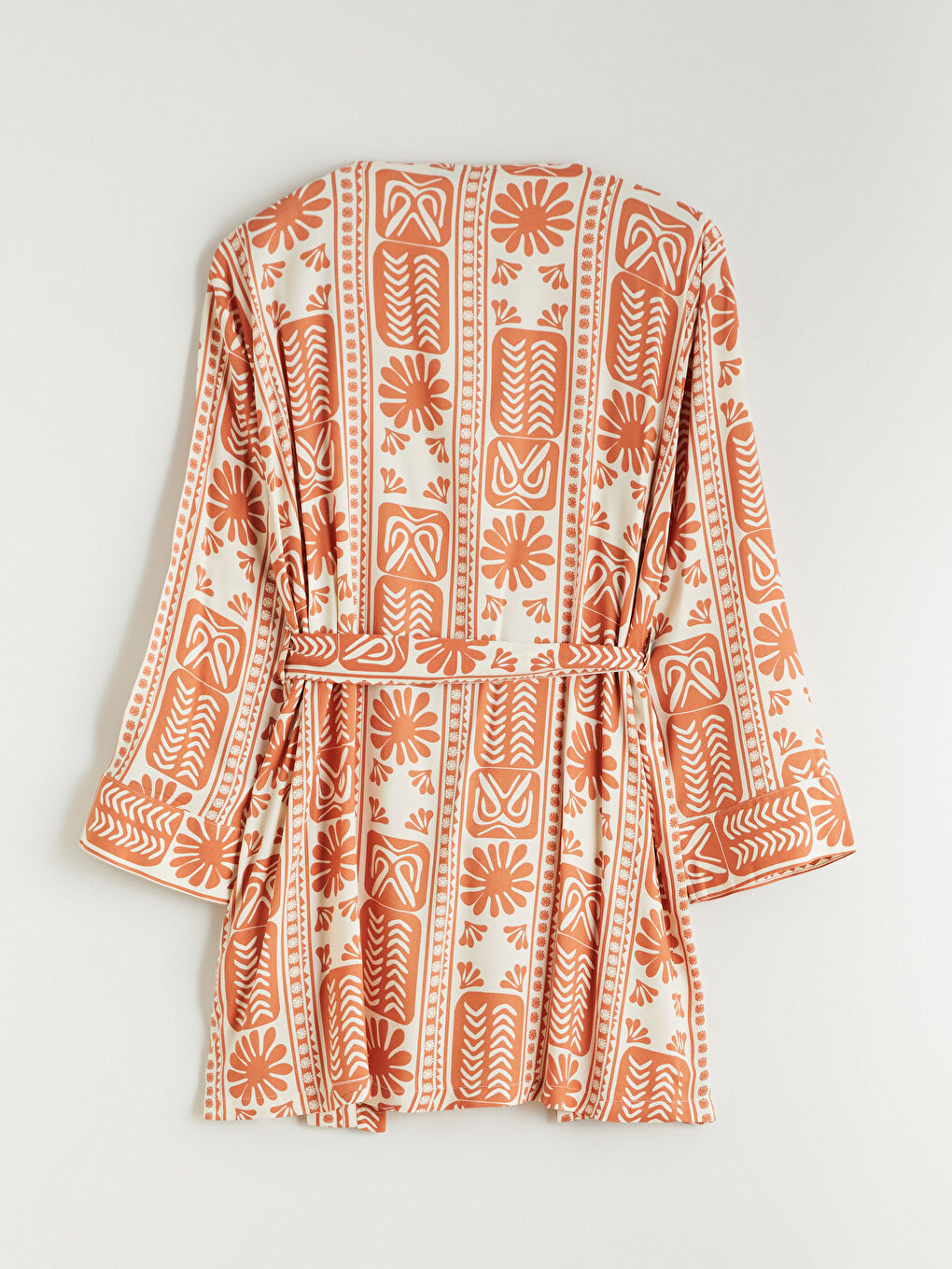 Woman ORANGE Kimono-5