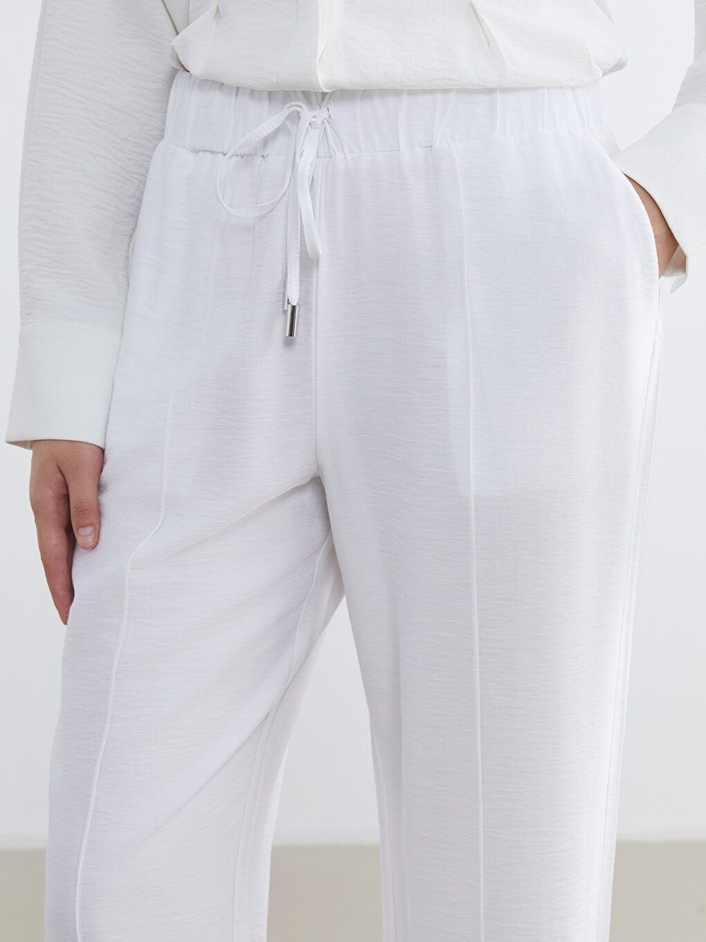 Женщины экрю Брюки-2