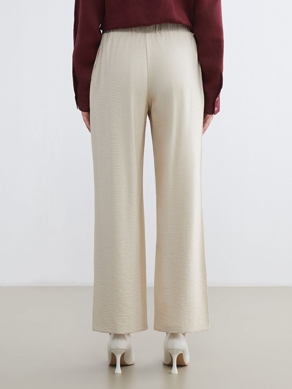 Pantalon BEIGE Femme-3
