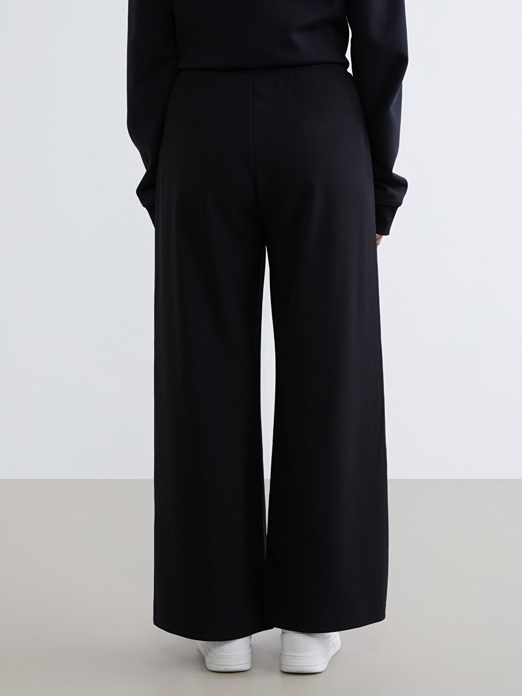 Women's Trousers with Elastic Waistband-3