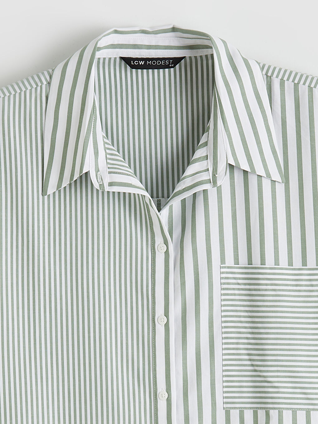 تونيك قميص أخضر امرأة-5